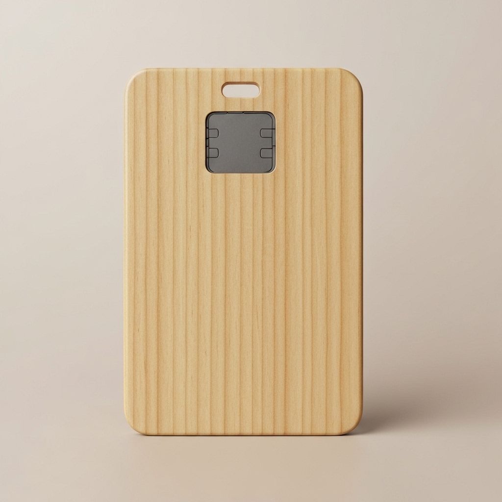 Wooden RFID Key Card